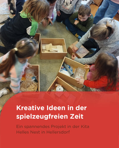 In unserer Kita Helles Nest ist bei den Vorschulkindern etwas anders als sonst: Viele vertraute Spielsachen haben eine...