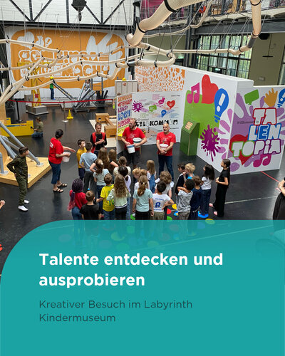  Entdecken, ausprobieren und über sich hinauswachsen

Die Erstklässlerinnen und Erstklässler unserer...