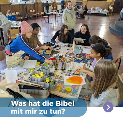 Unsere Schülerinnen und Schüler hatten die Chance, im Geschichten Atelier der 
@berliner_stadtmission biblische...